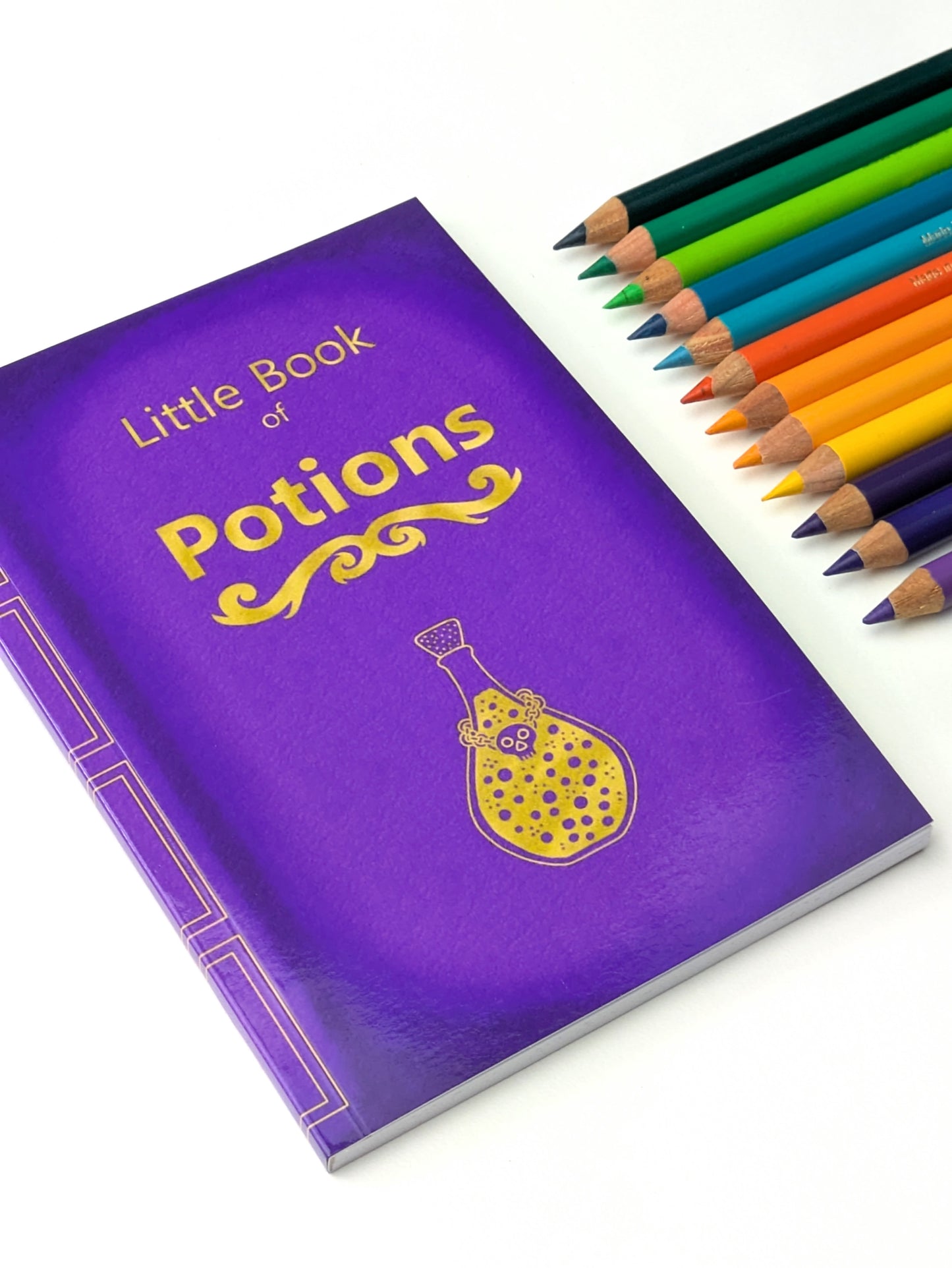Little Book Of Potions - A Mini Colouring Adventure